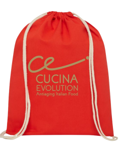Sacca Natalizia in cotone - con Logo Cucina Evolution